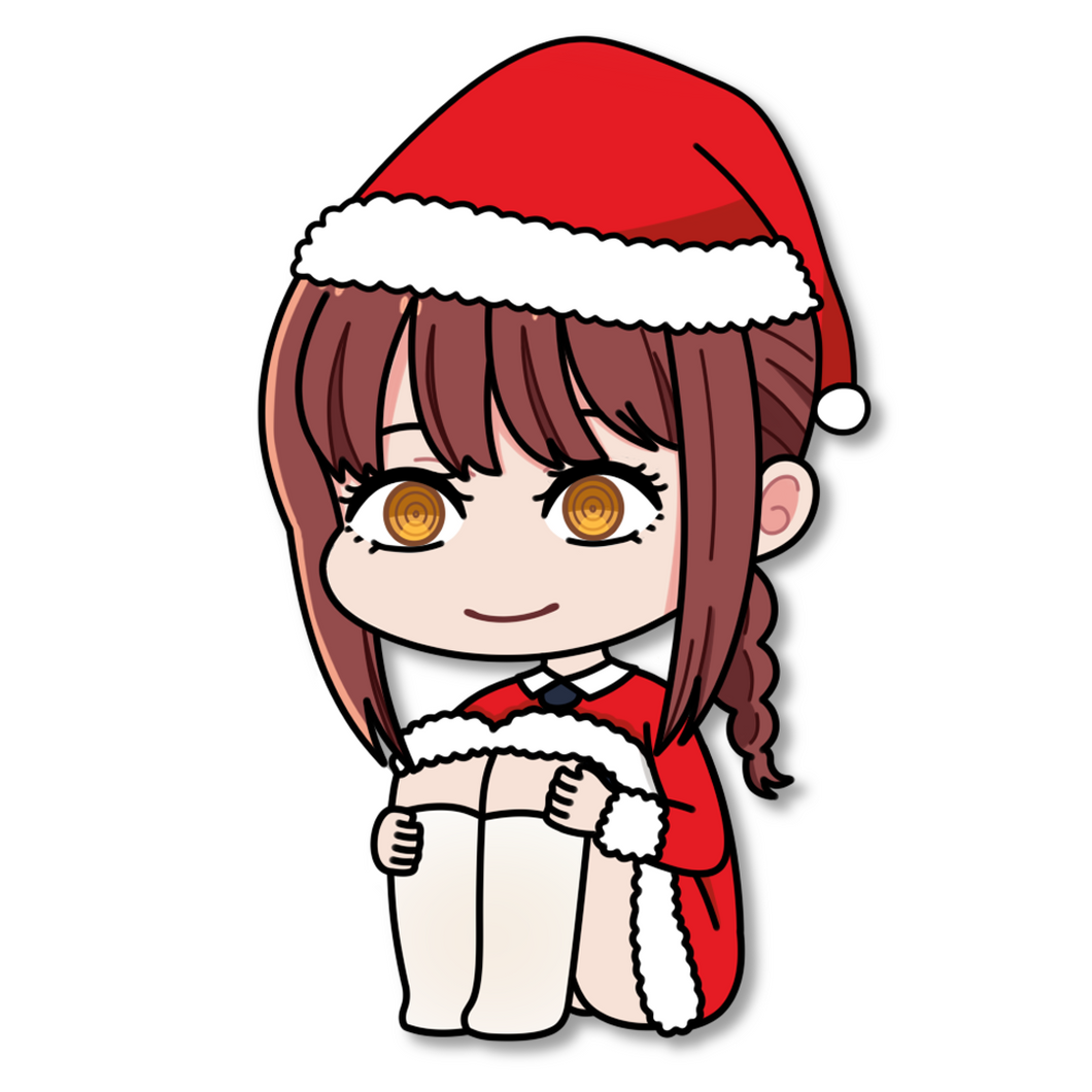 Christmas Cute Anime Santa Girl Gifts 4K Wallpaper iPhone HD Phone #6090h